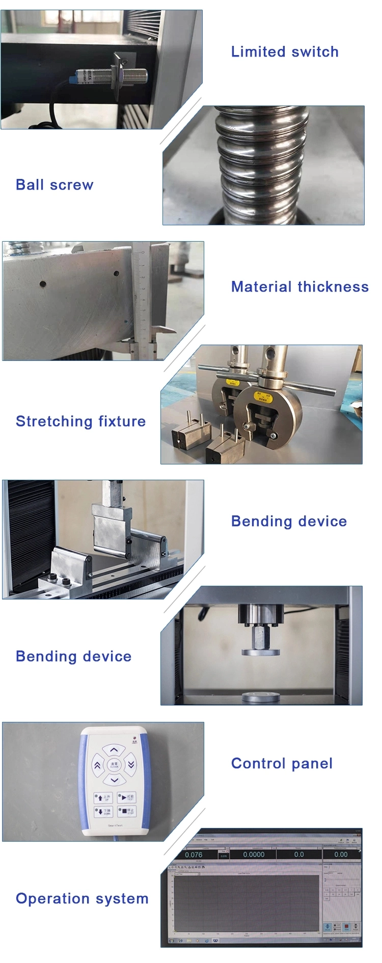 Wdw Series Laboratory Dedicated 20kn/30kn/50kn/100kn Rubber Material Tensile Strength Testing Machine Factory with Best Price